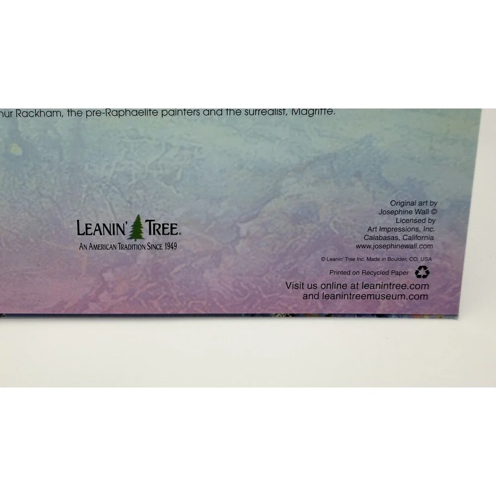 3x Josephine Wall Enchanted Universe Fairy BDay Cards Leanin' Tree + BONUS card